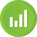 business, graph, pie, revenue svg vector icon