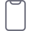 iphone, phone, smartphone, x svg vector icon