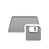 gold,diskette icon