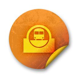 orange,grunge,sticker,badge icon