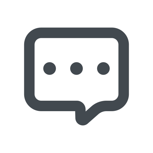 Comment svg vector icon