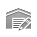 warehouse,pencil icon