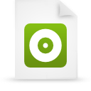 document, file, green, paper icon