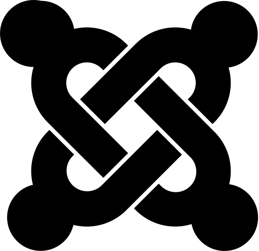 Joomla svg vector icon