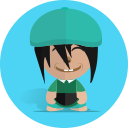 boy, cartoon, character, cheerful, child, school, smile svg vector icon
