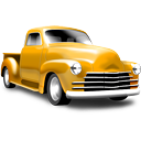 128, chevelot, yellow icon