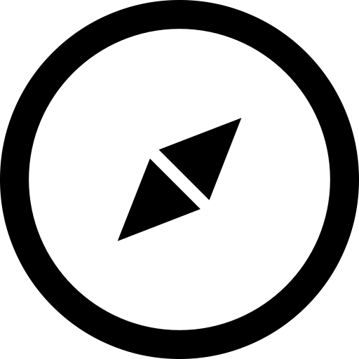 Compass O svg vector icon