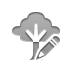 tree,pencil icon