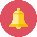 bell svg vector icon