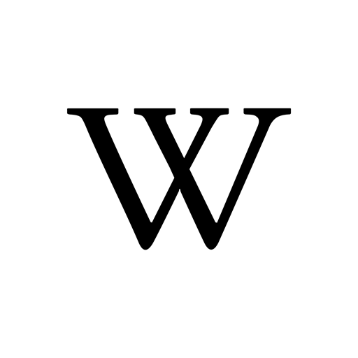 wikipedia,black icon