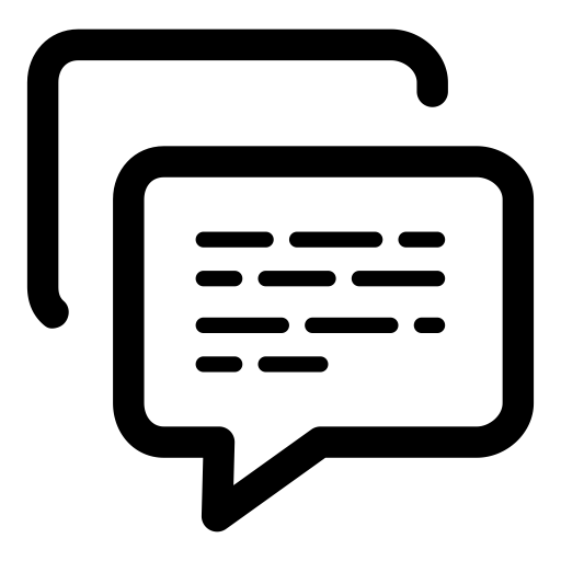 Messages svg vector icon