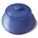 sugar,bowl,closed icon