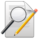 edit,find,replace,write,writing,seek,search icon