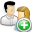 add, users icon