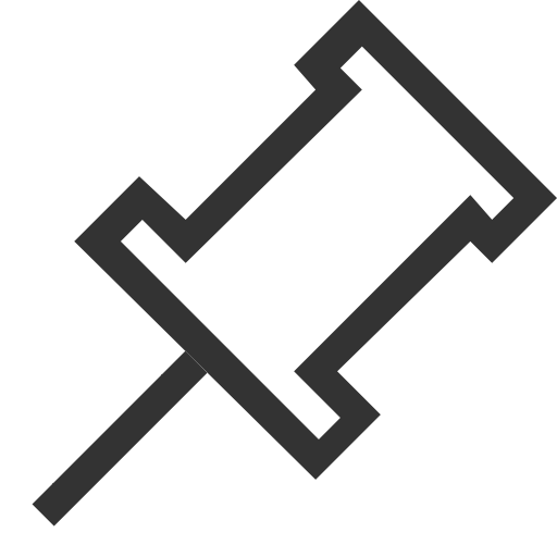 Thumbtack svg vector icon