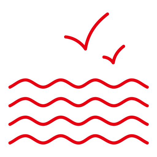 Sea svg vector icon