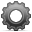 gear, settings, wheel icon