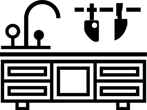 Kitchen svg vector icon