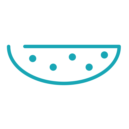 Watermelon svg vector icon