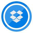 dropbox svg vector icon