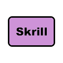 online payment, online transaction, payment method, skrill svg vector icon