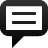 line, spechbubble, sq icon