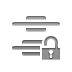distribute,vertical,center,lock,open icon