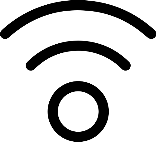 Wifi svg vector icon
