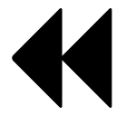 backward svg vector icon