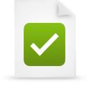 document, file, green, paper icon