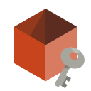 box,key icon