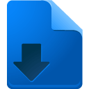b, filedownload icon
