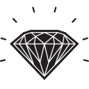 rbies, rubies svg vector icon