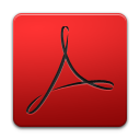 adobe,acrobat,reader icon