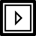 audio file, media, multimedia, play svg vector icon
