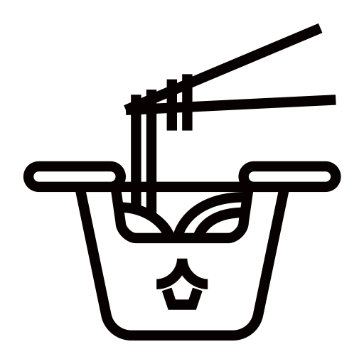 Noodle svg vector icon