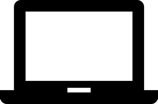 Notebook Computer svg vector icon