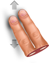 gesture, swipe, vertically icon