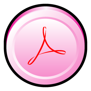 adobe,acrobat,badge icon