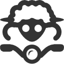 sheep,bike icon