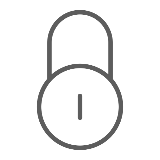 Close And Lock svg vector icon