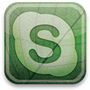 eco,green,skype icon