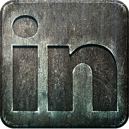 6, linkedin, nonhighlight icon