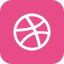 design, dribbble, media, portfolio, share, social, yumminky svg vector icon