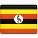 uganda,flag,country icon