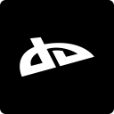 deviantart, media, social, square svg vector icon