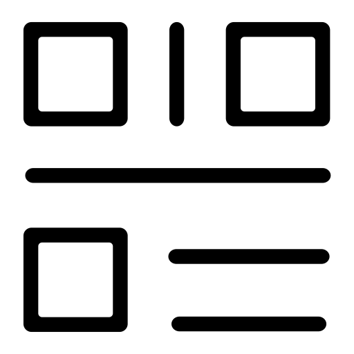 Web Two Dimensional Code svg vector icon