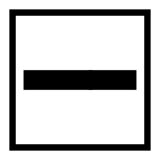 Minus Sign svg vector icon