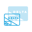 card, credit, delta, money, online, pay, send svg vector icon