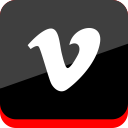 media, online, social, vimeo svg vector icon
